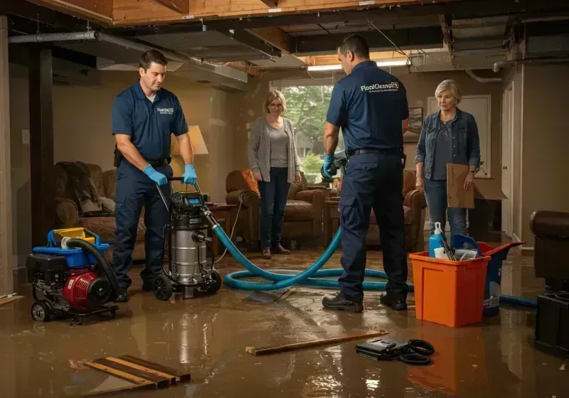 Basement Water Extraction and Removal Techniques process in Meridian Hills, IN